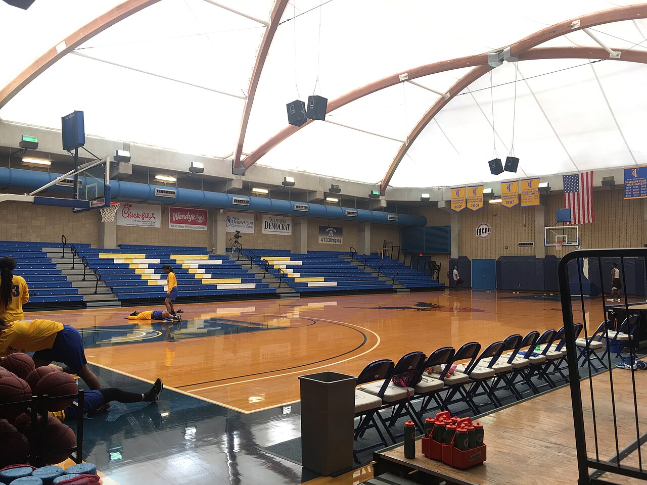 Basketball Court in the TCC Lifetime Sports Complex, Tallahassee State College