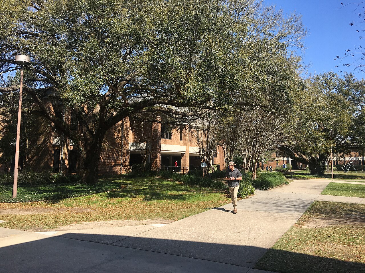 TCC Science and Mathematics Building and courtyard, Tallahassee State College